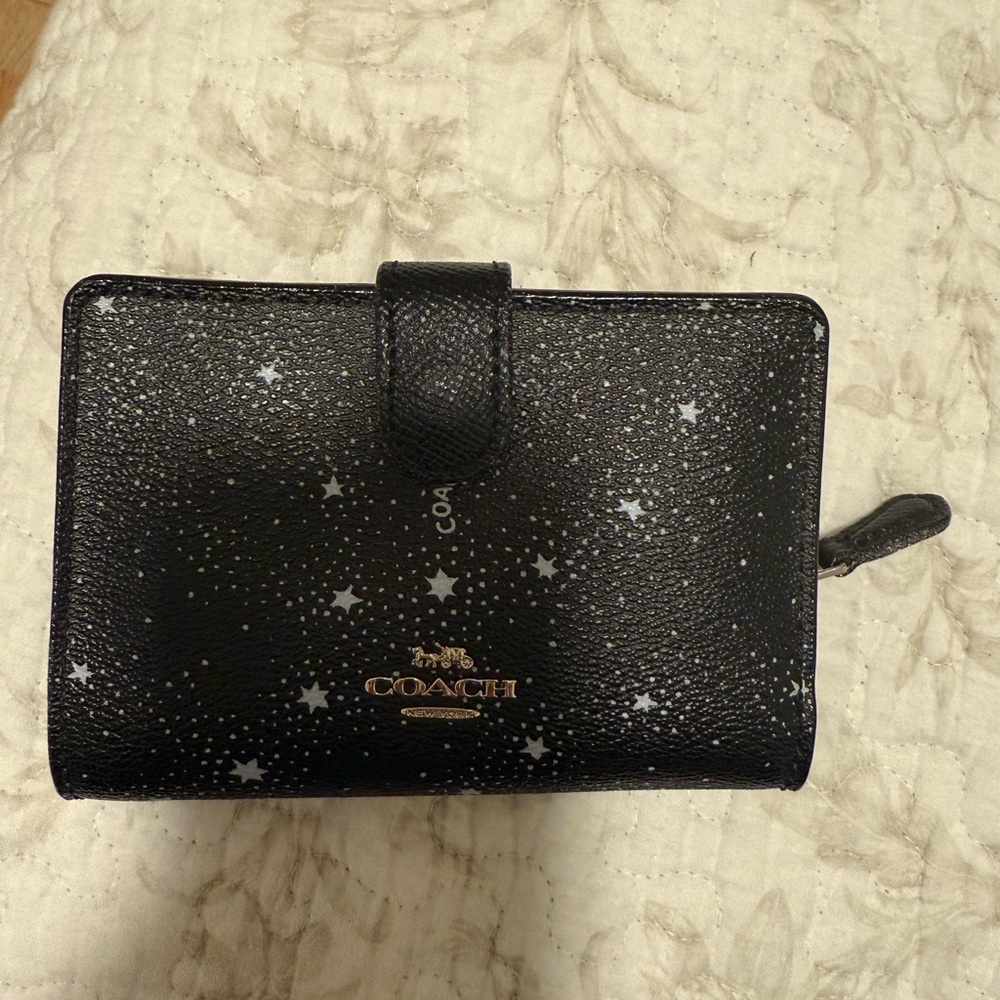 COACH CELESTIAL PRINT WALLET - Pre Loved / Authentic